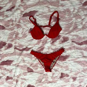 Shade & Shore Red Bikini